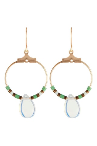 Boucles d'oreilles Naya Pierre de lune