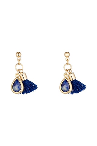 Boucles d'oreilles Johanna Lapis-lazulis