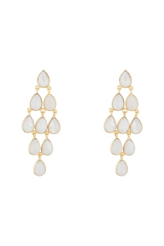 Boucles d'oreilles Darcy Pierres de lune