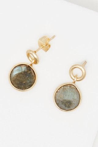 Boucles d'oreilles Romane Labradorites