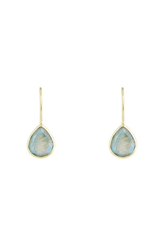 Boucles d'oreilles Rosalie - Labradorites