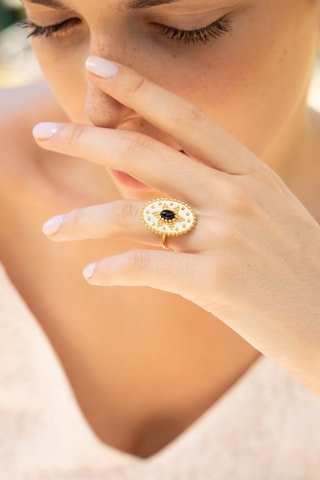 Bague Western Onyx