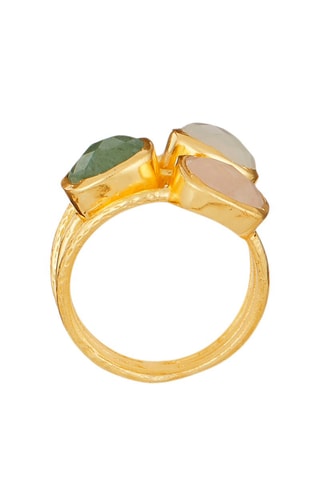 Bague Elsa Aventurine et quartz