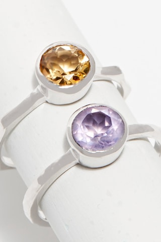 2 bagues Cléa Améthystes
