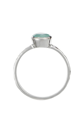 2 bagues Cléa  Aqua calci et citrine