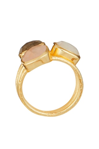 Bague Elsa Jade et labradorites