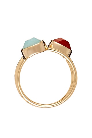 Bague Jovanni Amazonite et cornaline