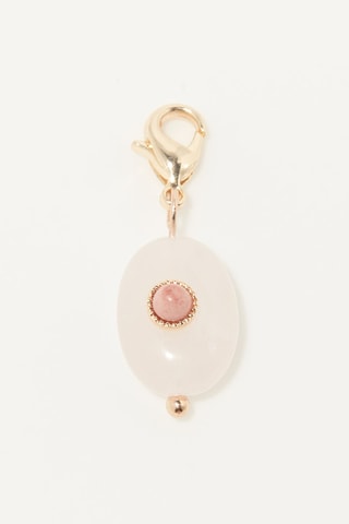 Charm Polymnie Quartz rose