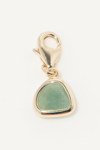 Charm Ambre Aventurine verte