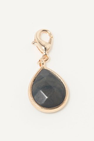 Charm Virgile - Agate noir 