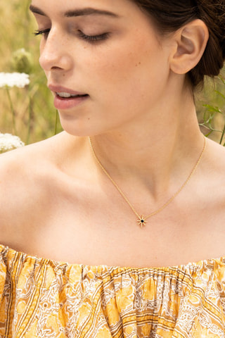 Collier Etoile Spinelle