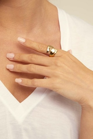 Bague - Plaqué or jaune