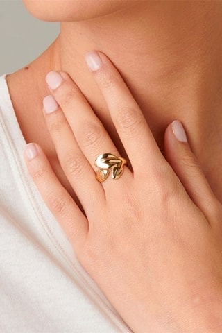 Bague - Plaqué or jaune