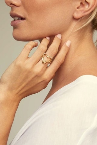 Bague - Plaqué or jaune