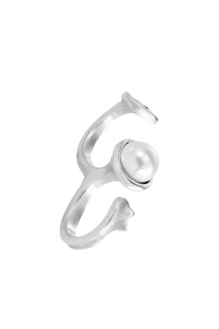 Bague double - Plaqué argent