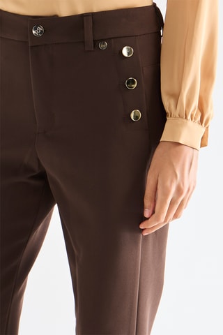 Pantalon 7/8 - Marron