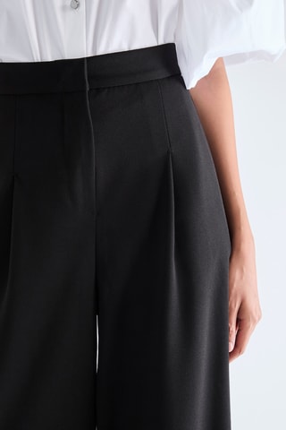 Pantalon taille haute - Noir