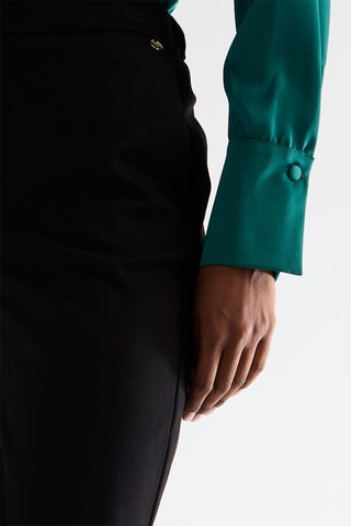 Pantalon 7/8 taille haute - Noir