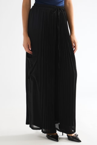 Pantalon plissé - Noir