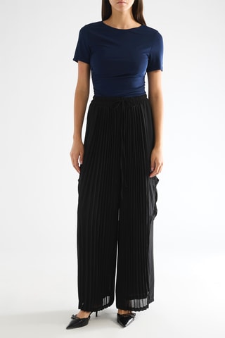 Pantalon plissé - Noir