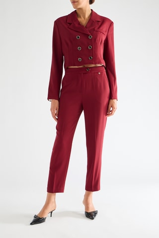 Pantalon 7/8 - Bordeaux