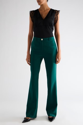Pantalon - Vert foncé