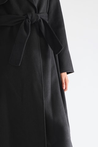 Manteau en laine - Noir