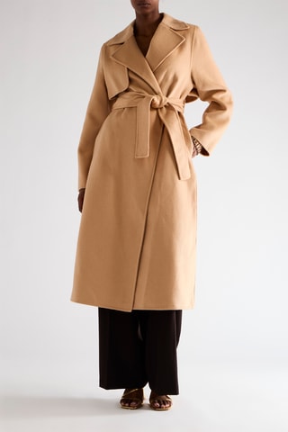 Manteau en laine - Camel