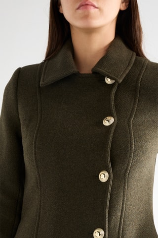 Manteau en laine - Kaki