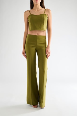 Crop top - Vert olive