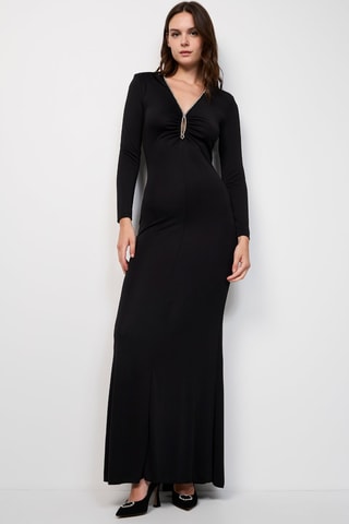 Robe longue - Noir