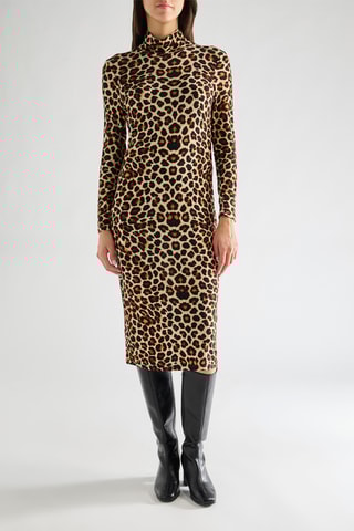 Robe fourreau - Beige