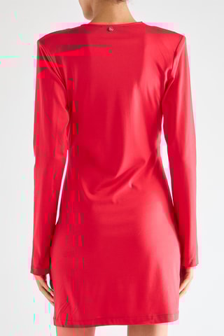 Robe droite - Rouge