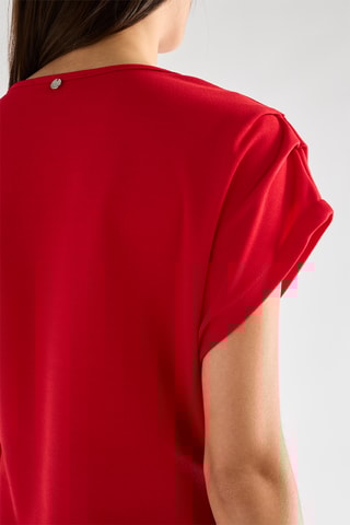 Robe midi - Rouge