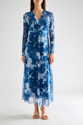 Robe longue - Bleu