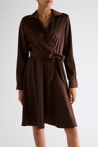 Robe patineuse - Marron