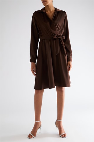 Robe patineuse - Marron