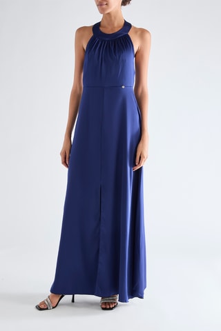 Robe longue - Bleu marine