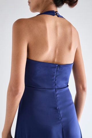 Robe longue - Bleu marine