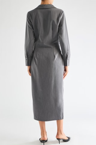 Robe midi - Gris