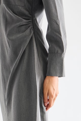 Robe midi - Gris