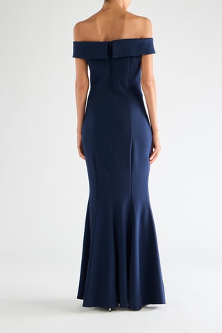 Robe longue - Bleu marine