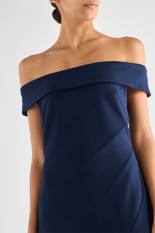 Robe longue - Bleu marine