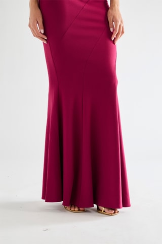 Robe longue - Bordeaux