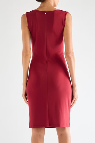 Robe fourreau - Bordeaux