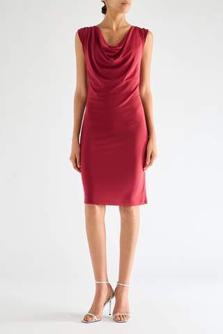 Robe fourreau - Bordeaux