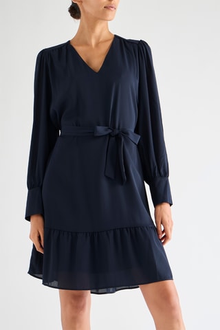 Robe patineuse - Bleu marine