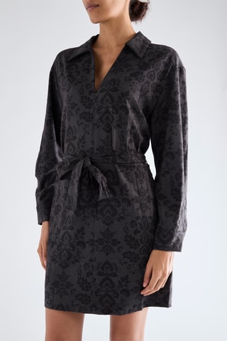 Robe patineuse - Gris foncé