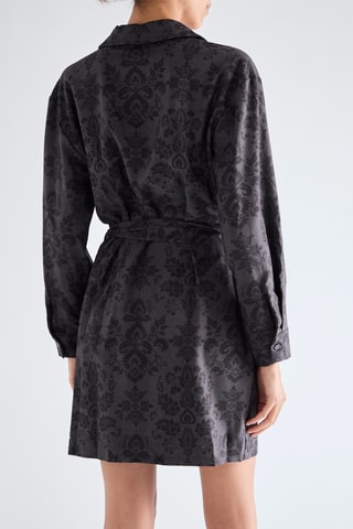 Robe patineuse - Gris foncé