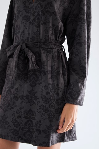 Robe patineuse - Gris foncé